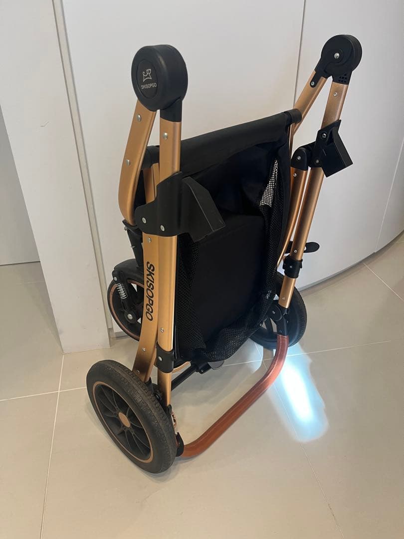 SKISOPGO ペットカート 分離型 犬用ベビーカー いぬ用 折りたたみ式