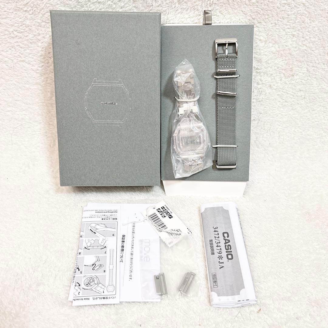 未使用級 稼働品 CASIO A1000DN-7JR シルバー