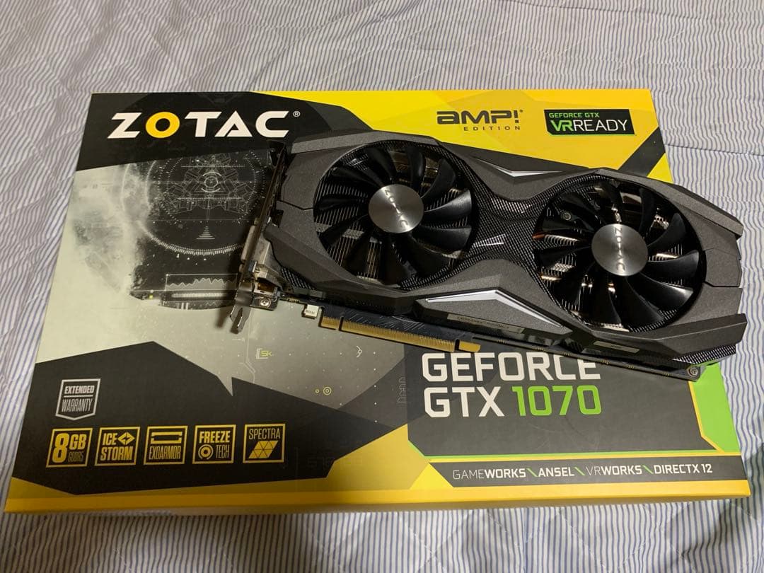 ZOTAC GEFORCE GTX 1070 グラフィックボード