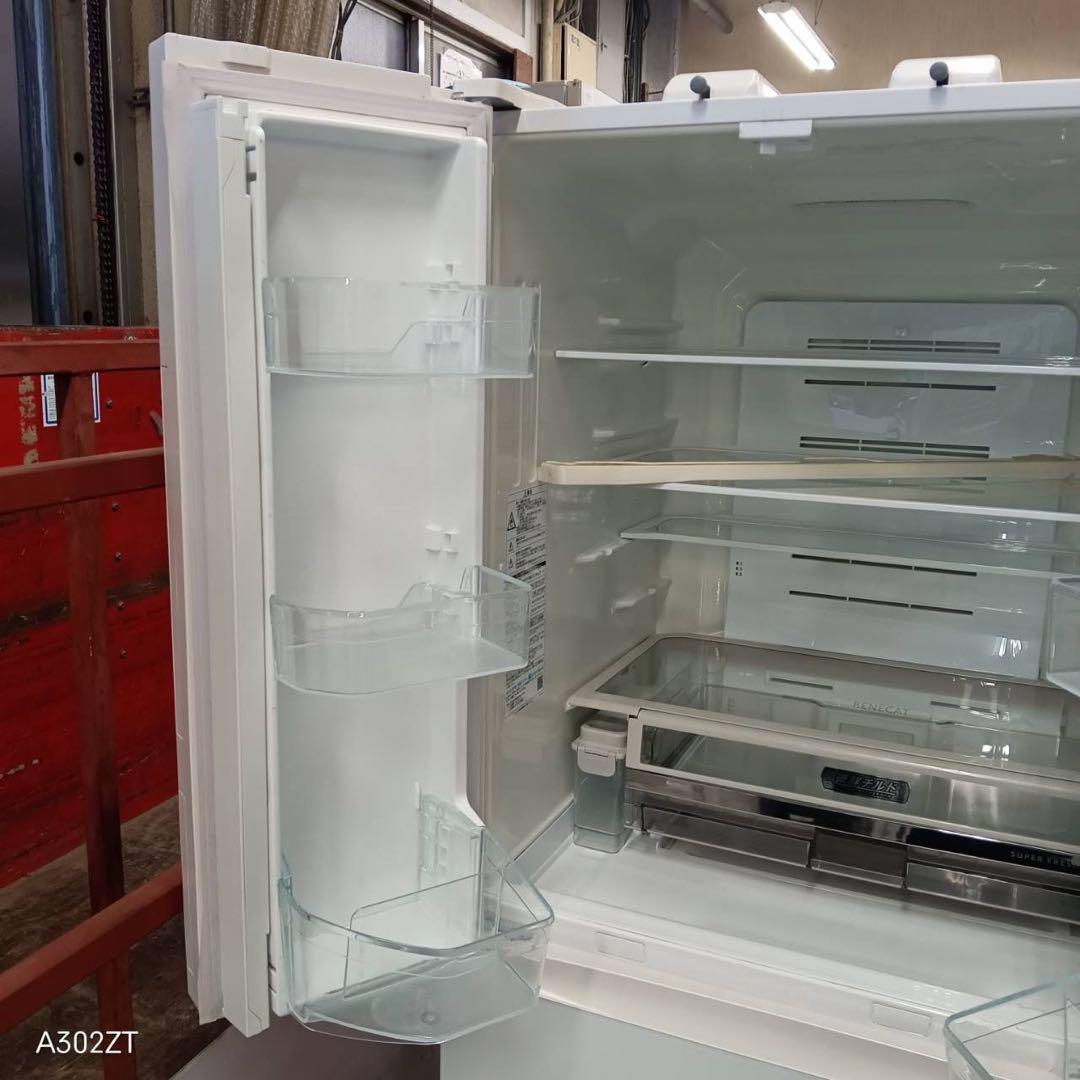 465 東芝　大型冷蔵庫　551L 500L強　自動製氷　小型　家庭用　観音開き