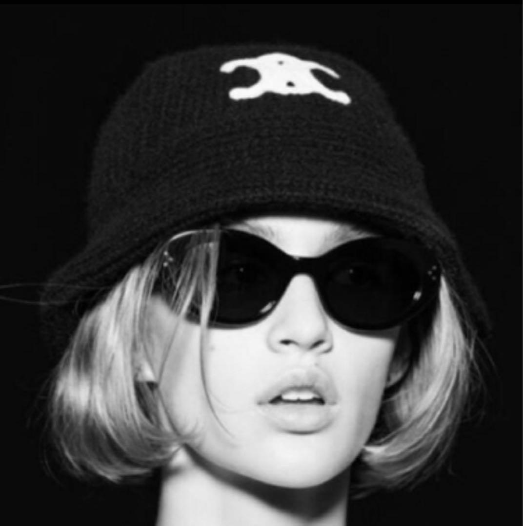CELINE トリオンフ　クロシェ　バケットハット