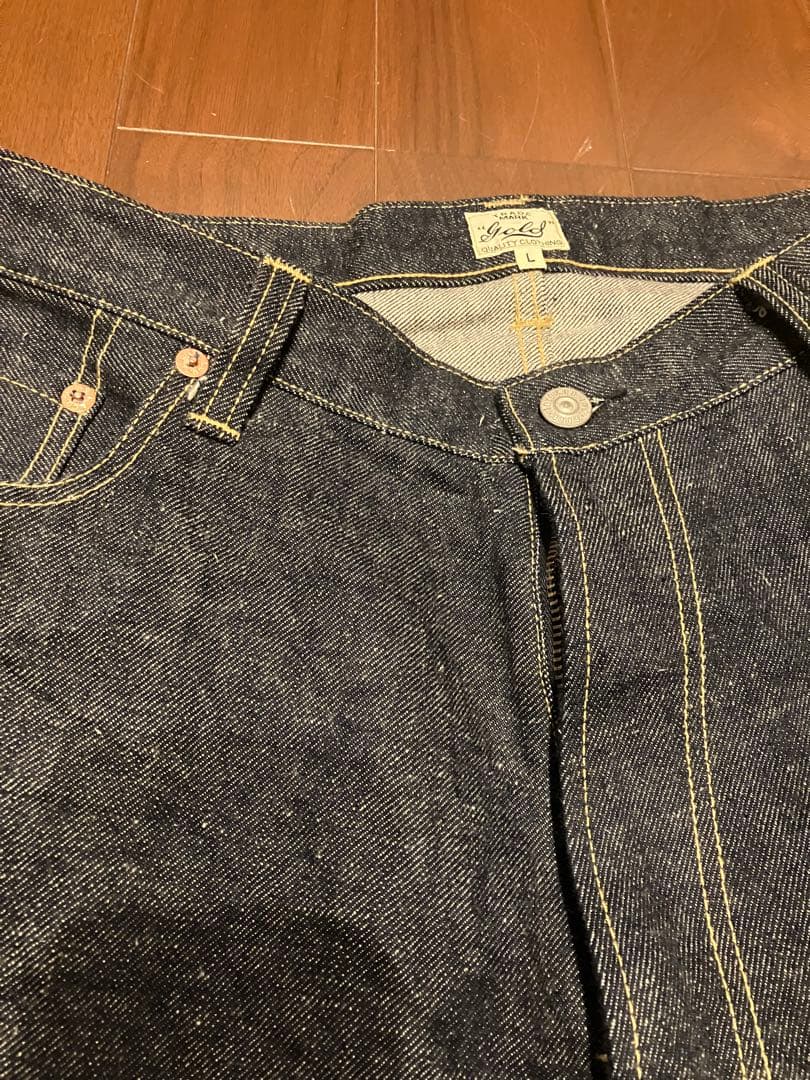 GOLDゴールド2025AW新品ブルーデニム14オンス希少バズリクソンズ山田蓮