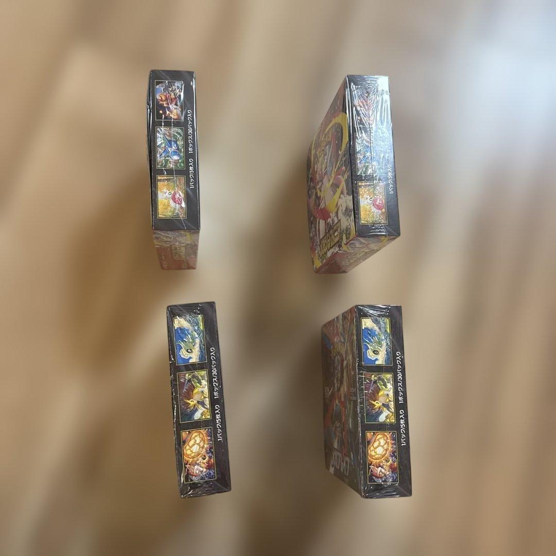 ポケモンカードゲームメガ　メガブレイブメガシンフォニアシュリンク付き2BOXずつ