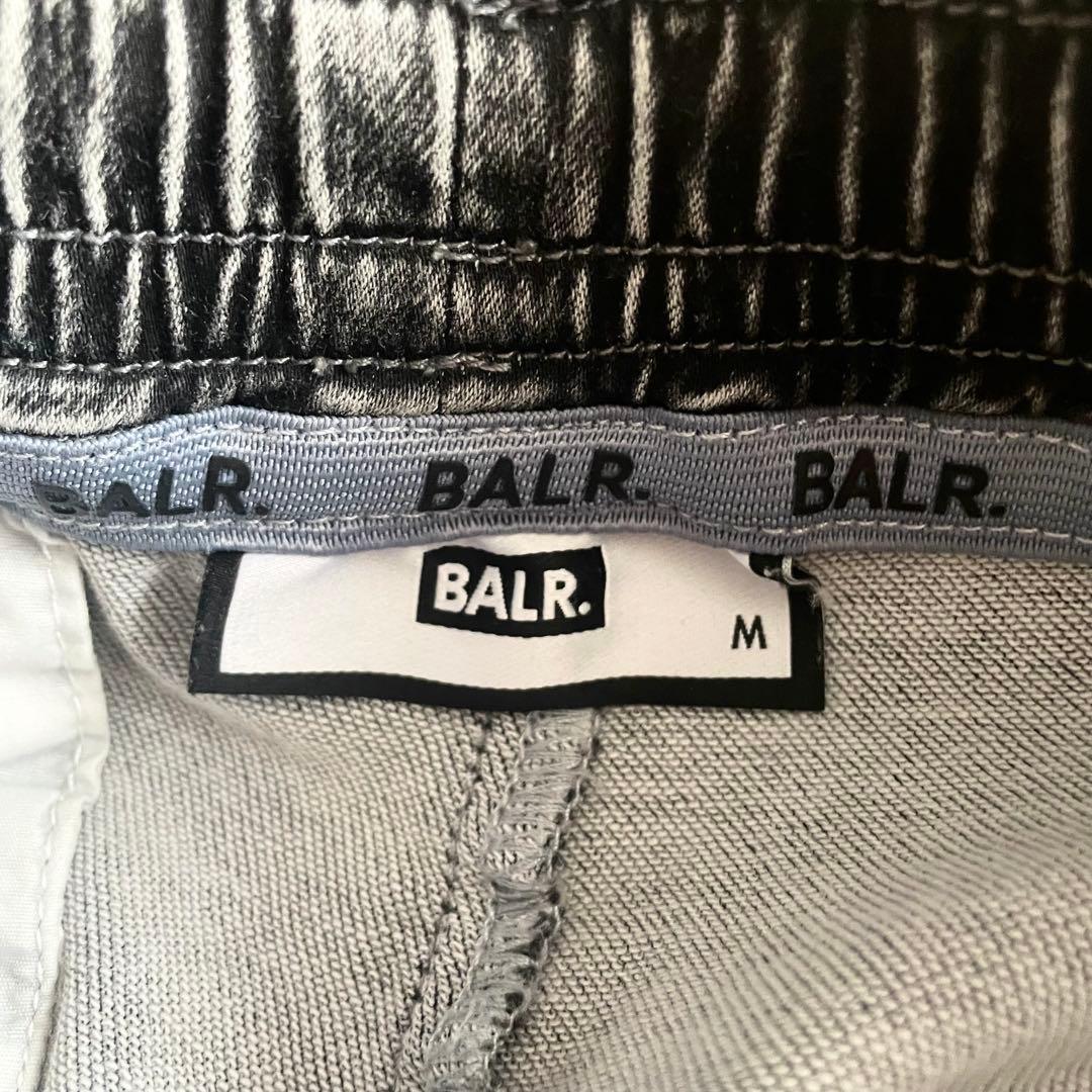 BALR. コットン ブラックデニム イージー ショートパンツ M