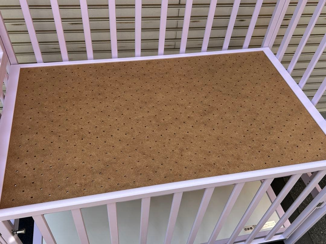 【配達・引取】ヤマサキ　ハイタイプ　ツーオープン　ベビーベッド