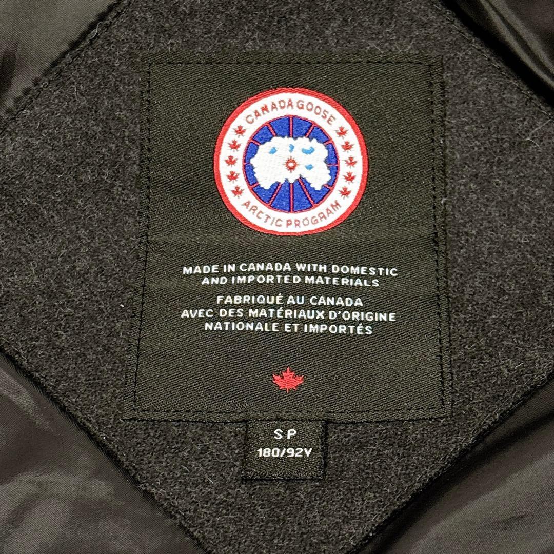 新品同様✨　カナダグース　ギャルソンベスト　ダウンベスト　ダークグレー　ウール