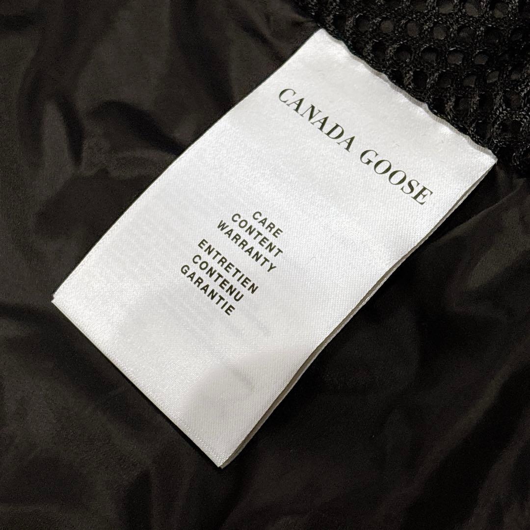 新品同様✨　カナダグース　ギャルソンベスト　ダウンベスト　ダークグレー　ウール