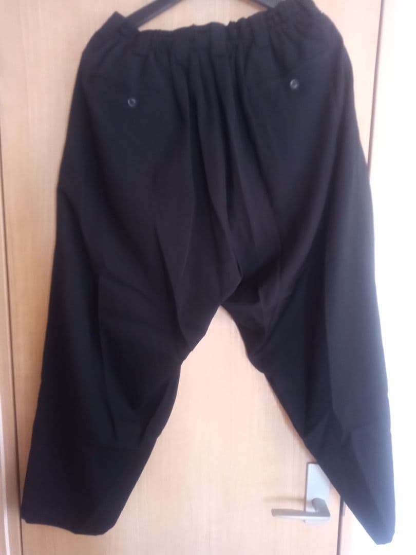 試着のみ yohji yamamoto pourhommeパンツブラックサイズ2