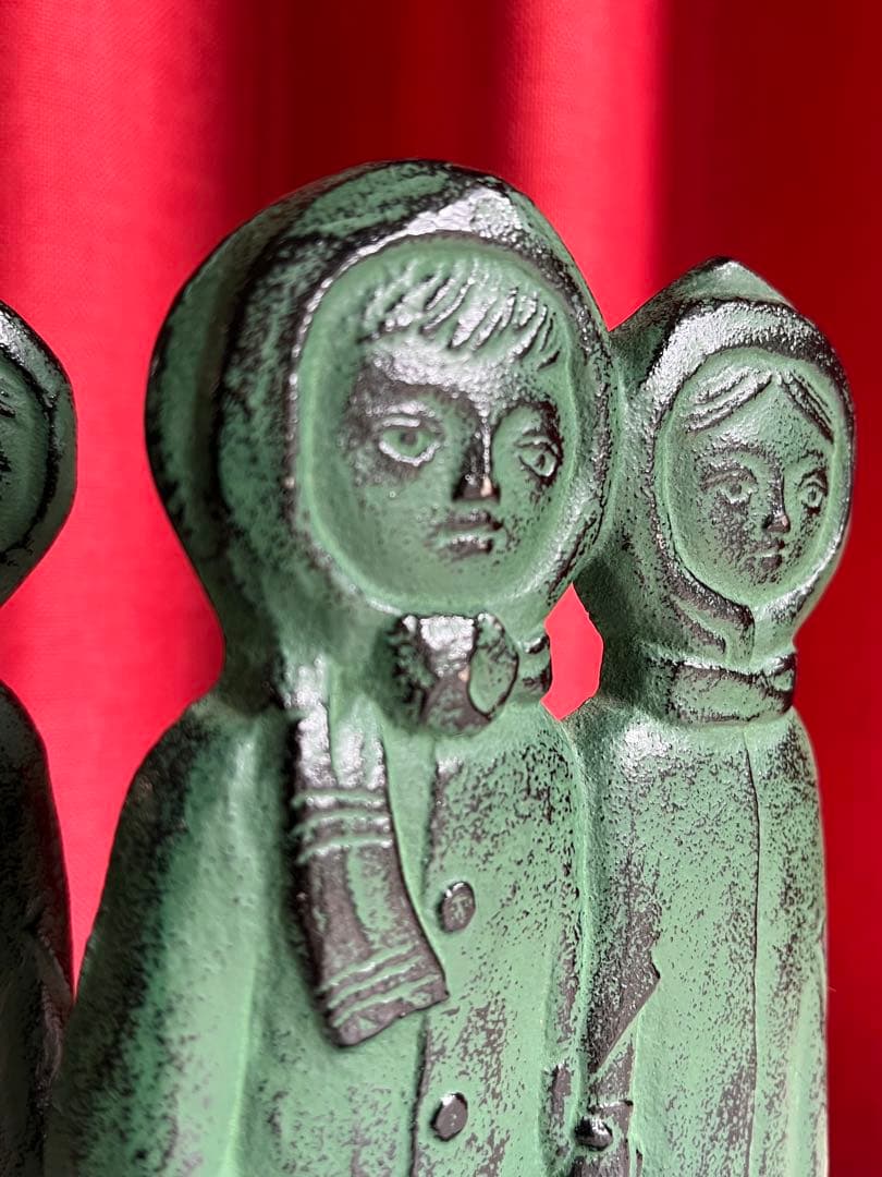 ◆未使用品◆ 昭和レトロ　アンティーク　薬瓶セット　鉄器ブックスタンド