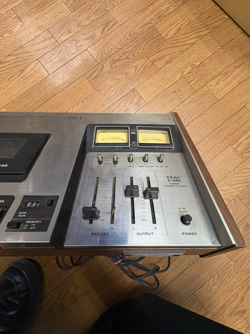 OS-93 TEAC カセットデッキ 高密度フェリヘッド