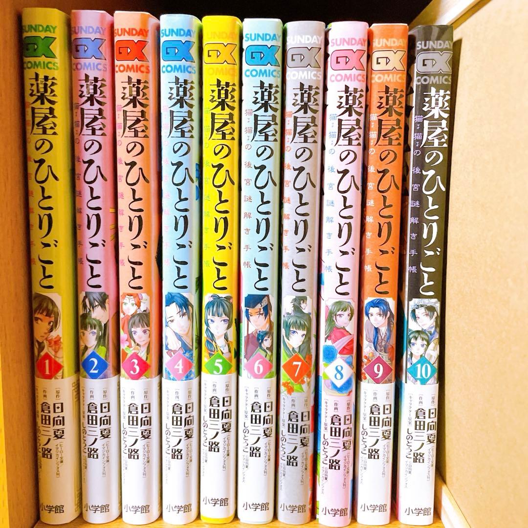 薬屋のひとりごと　1～21巻(最新) 全巻まとめ売り
