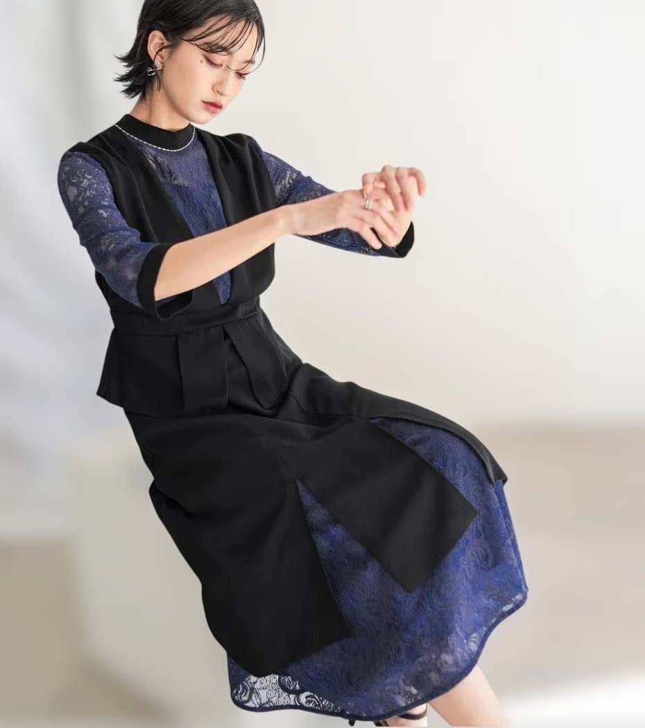 ⚠️ほのぼのさん専用ページ⚠️【結婚式・オケージョンドレス】デザインワンピース