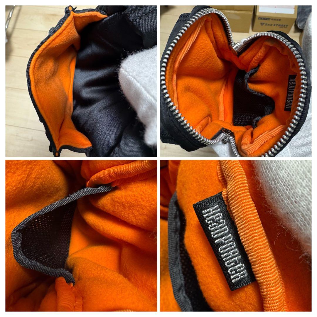 【レア品】【新品同様】HEAD PORTER ヘッドポーター ポーチ　ブラック