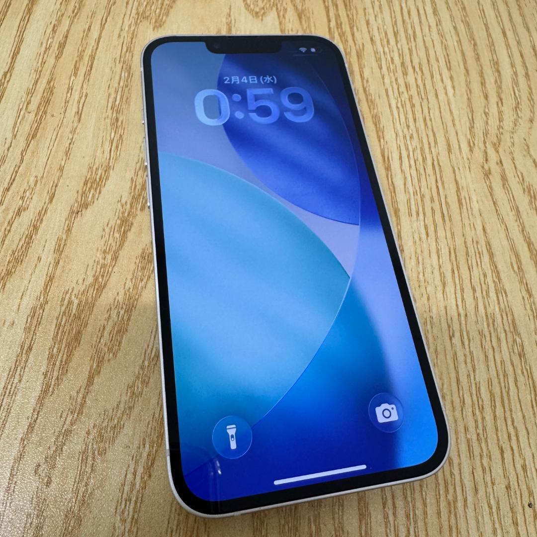 GA7047◆iPhone 13 128GB スターライト SIMフリー♪