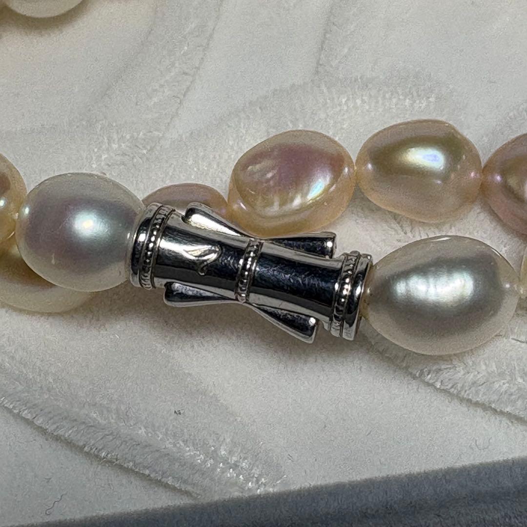 【極美品】TASAKI 田崎真珠 パールネックレス マルチカラー 鑑別書 箱