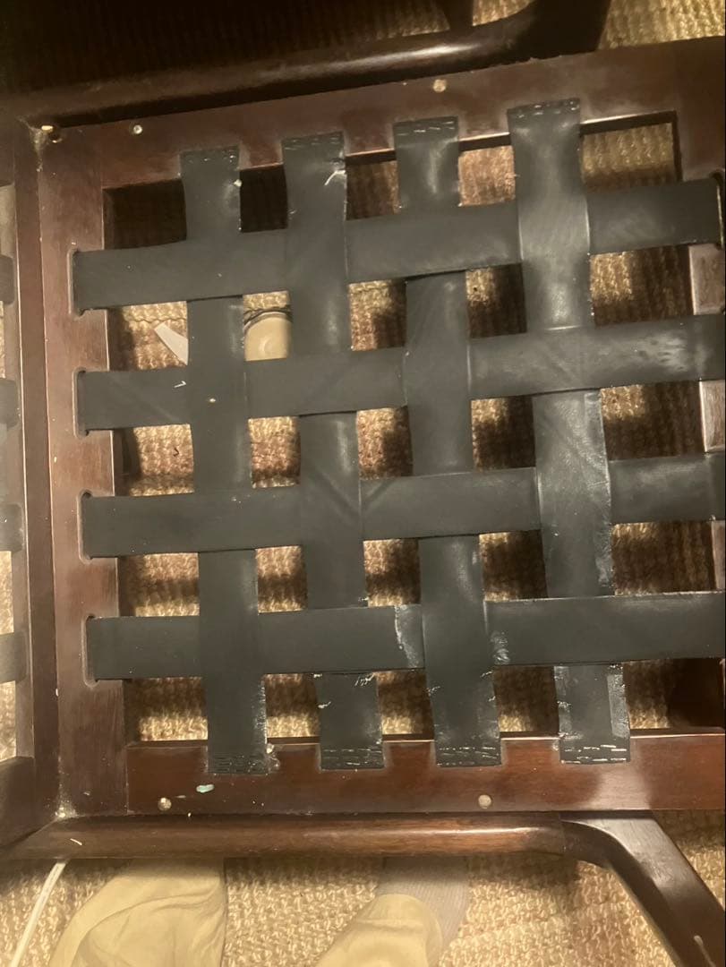 ビンテージレザーソファ