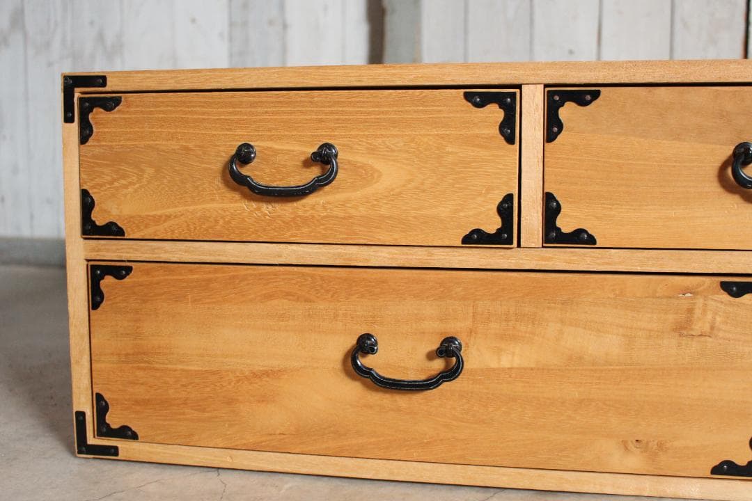 桐タンス　引き出し5杯　着物箪笥　タンス　収納　古家具　古民家　時代家具