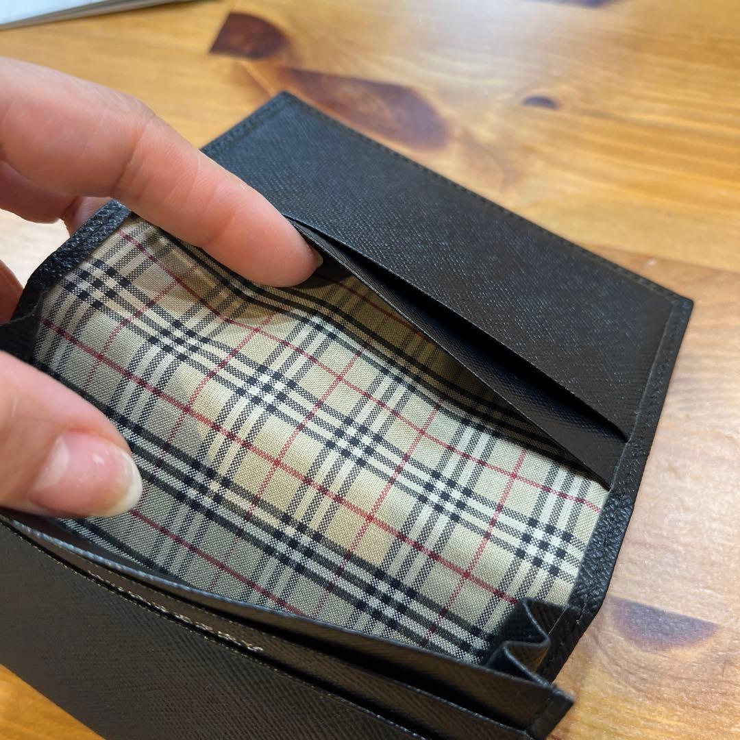 BURBERRY ブラック名刺入れ　カードケース