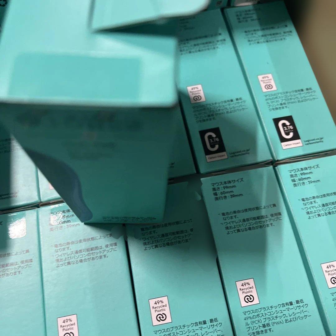 Logicool M186 ワイヤレスマウス グレー★快適フィット 46点