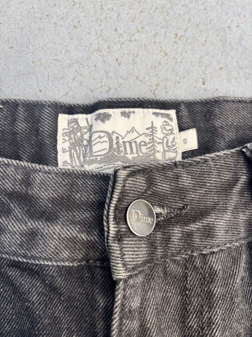 Dime ブラックデニム S