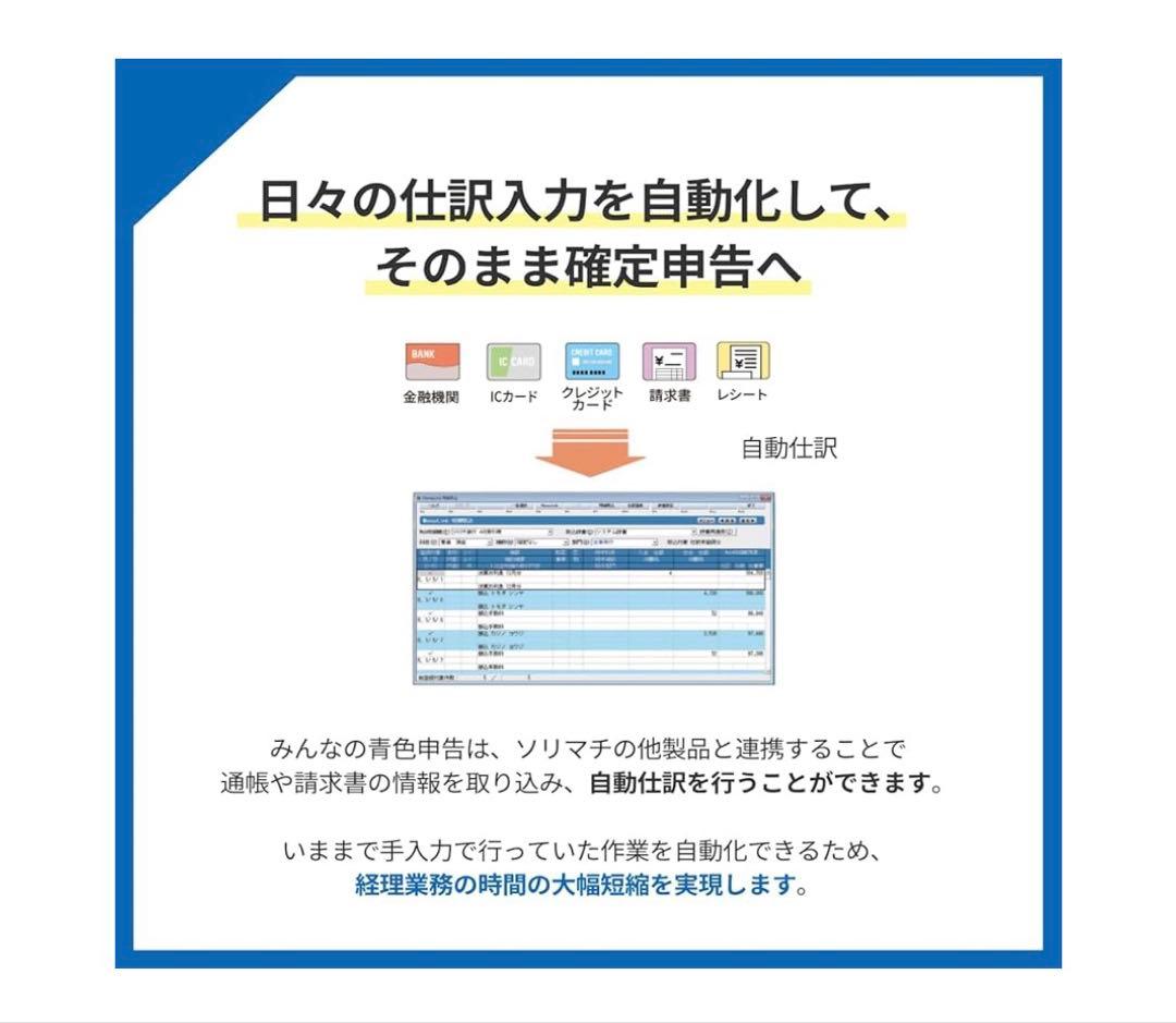 ソリマチ みんなの青色申告25 法令改正対応最新版