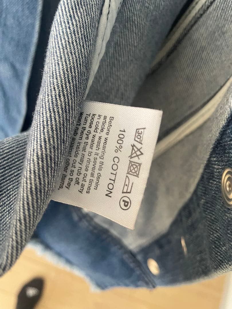 2/8までの出品！値下げ！希少！marques almeidaのデニムジャケット