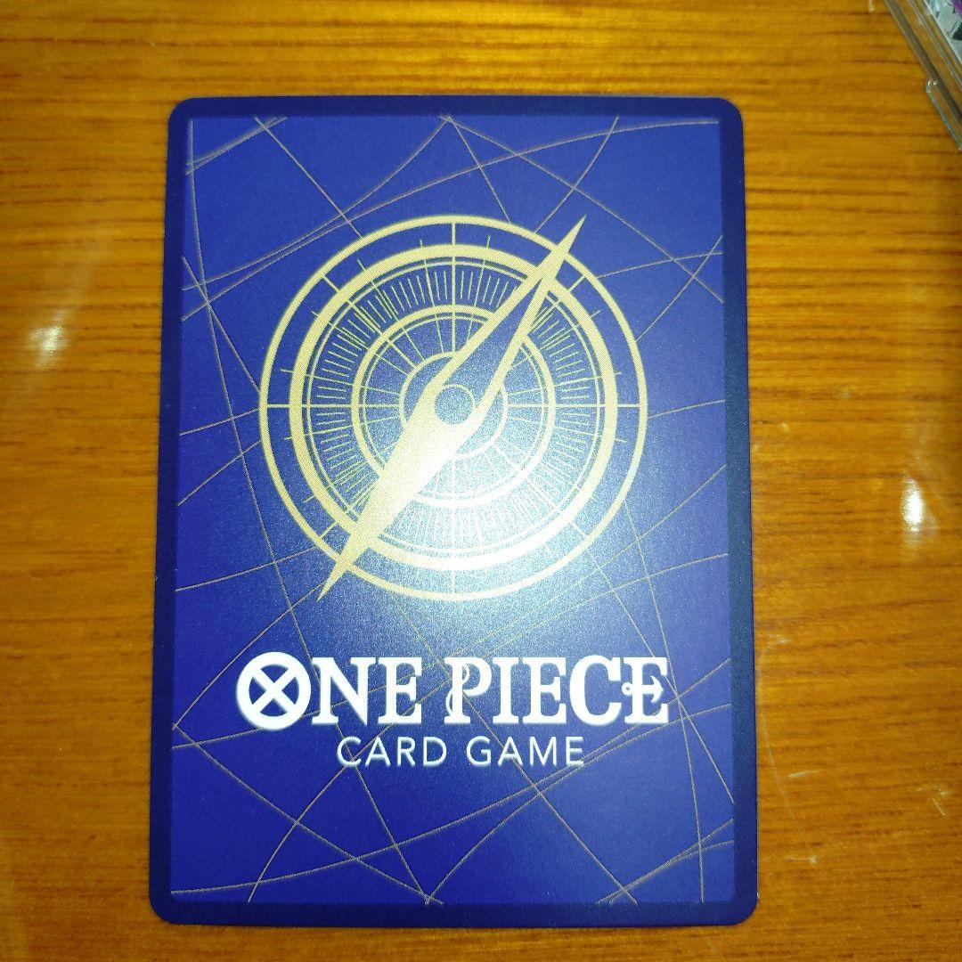 ワンピースカード パラレル ルフィ 尾田先生サイン入り