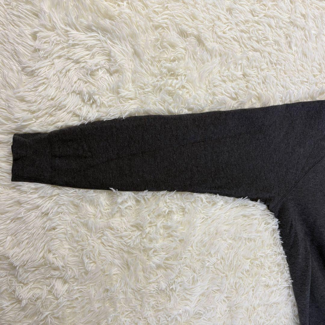 【希少デザイン】SUPREME☆刺繍サークルロゴスウェット グレー 裏起毛 M