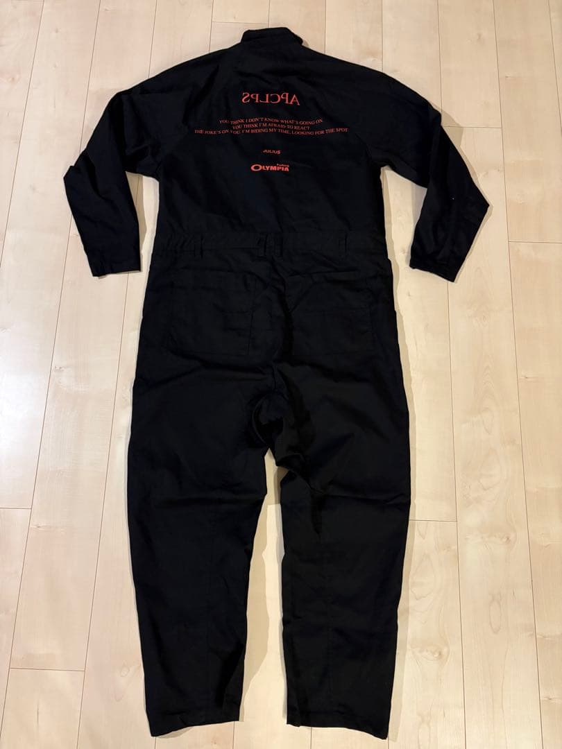 パンツ JULIUS 18SS 007JSM3 Parking Jumpsuit