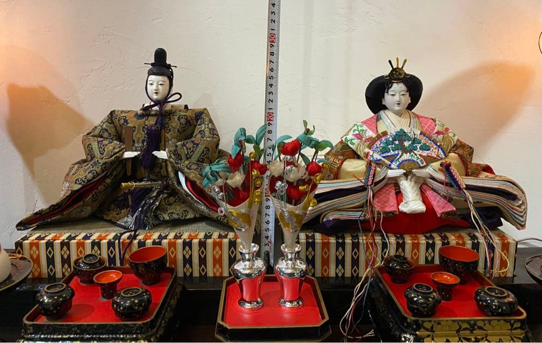 雛人形 たくみ桂月作　できればエコメルカリ便指定して下さい