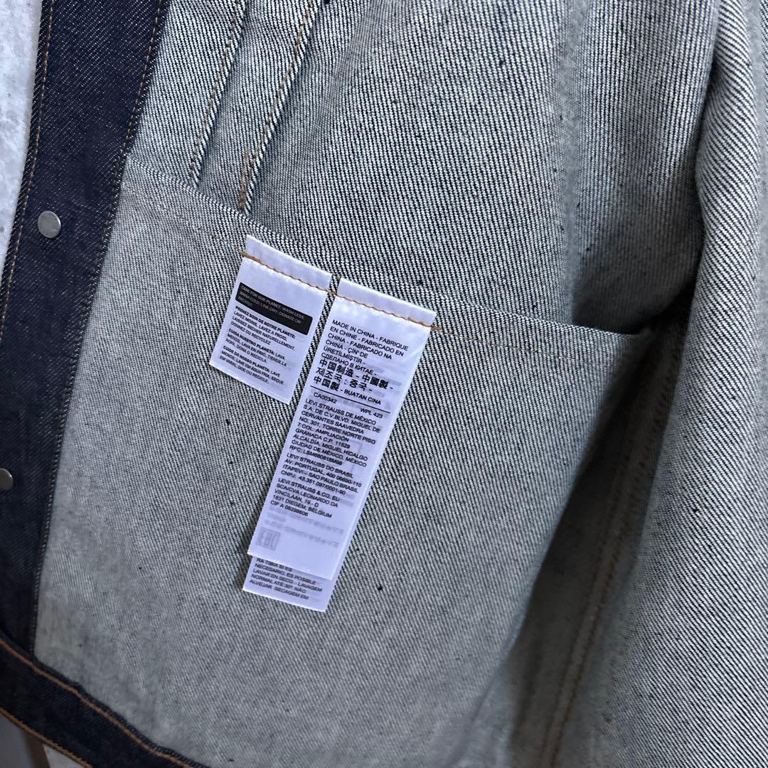 【極美品】デニムジャケット　リーバイス　メイドアンドクラフトテッド