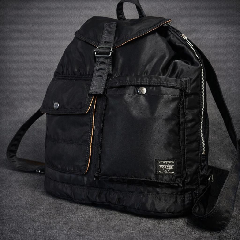 ポーター タンカー バックパック リュック ナイロン ブラック