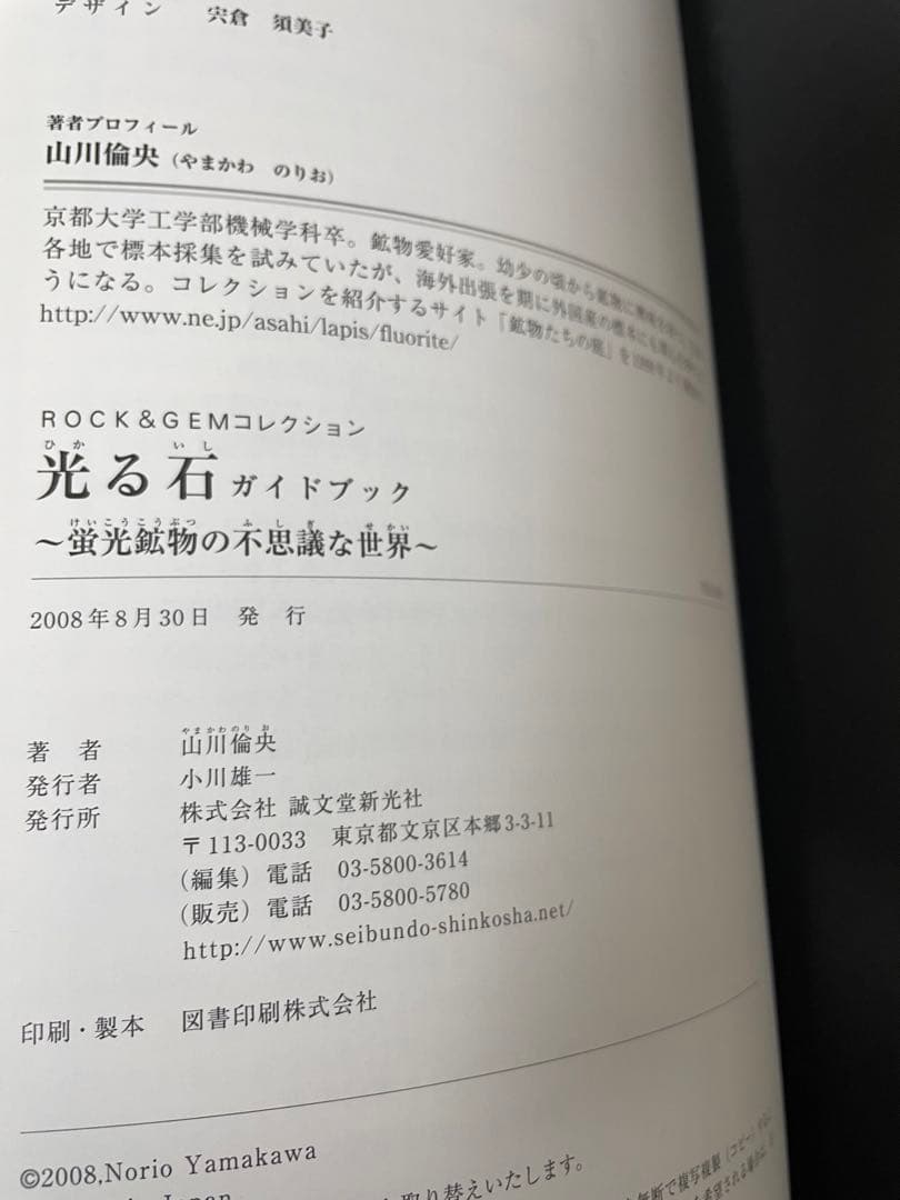 光る石ガイドブック: 蛍光鉱物の不思議な世界 (ROCK&GEMコレクション)