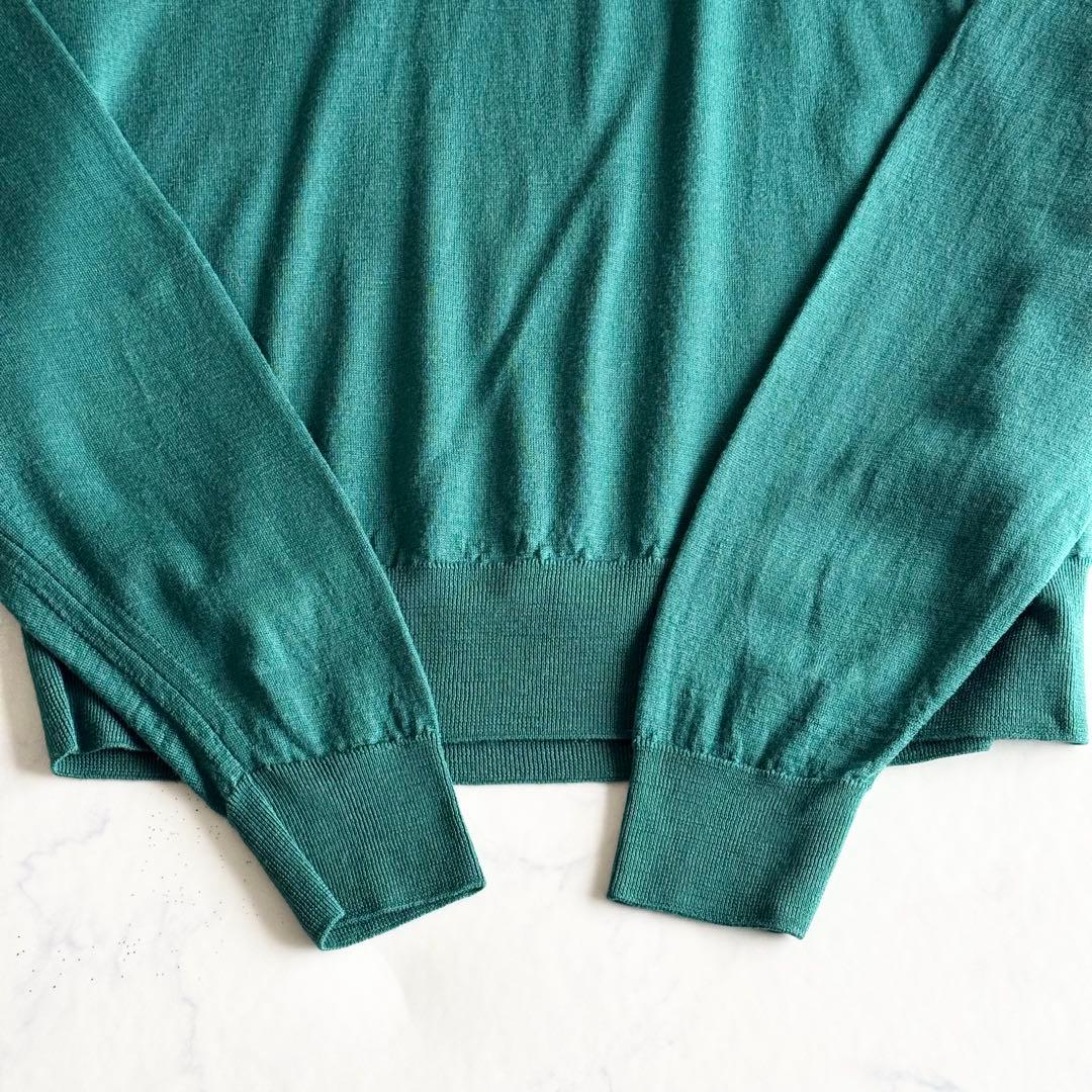 極美品 現行タグ 近年モデル ジョンスメドレー エクストラファインメリノウール