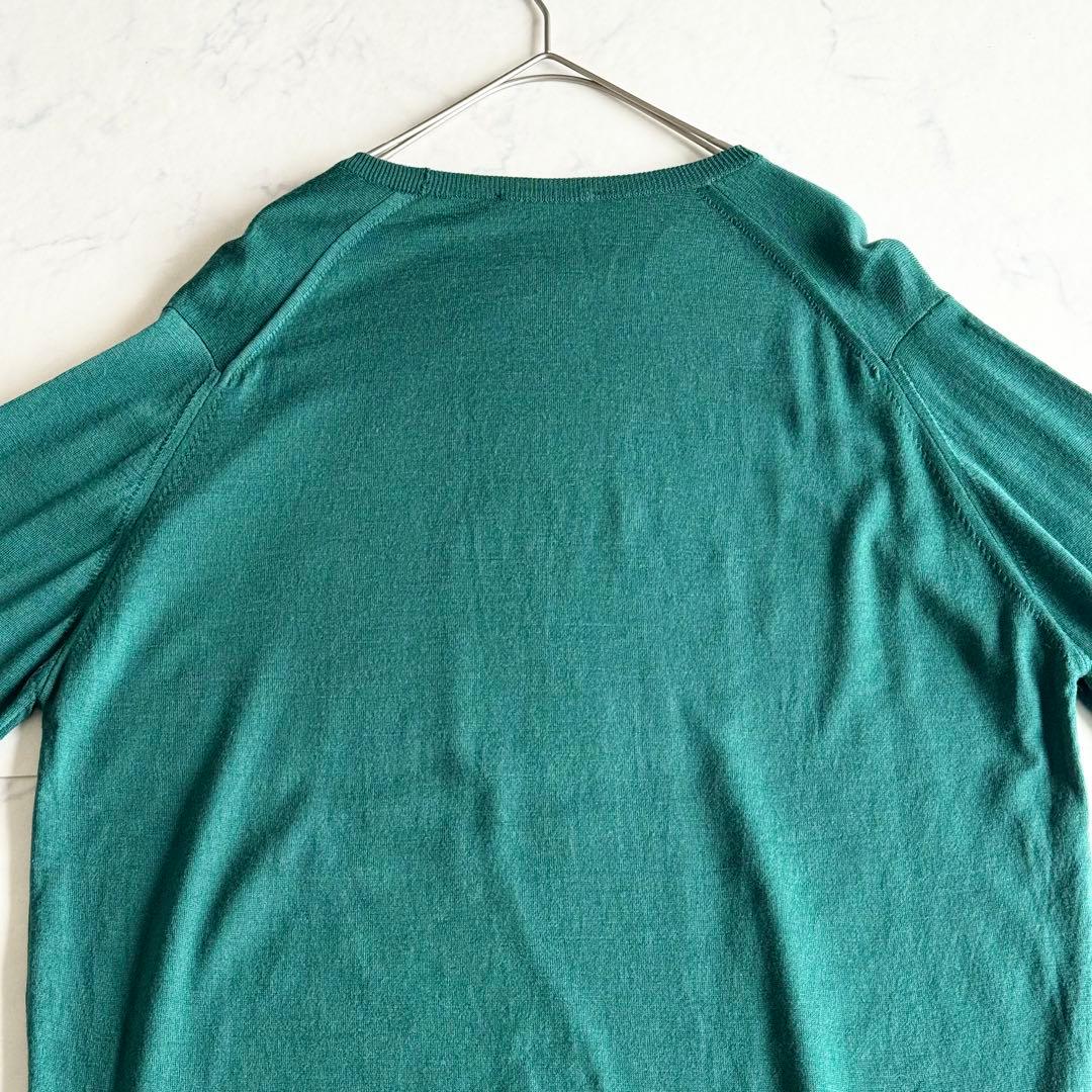 極美品 現行タグ 近年モデル ジョンスメドレー エクストラファインメリノウール