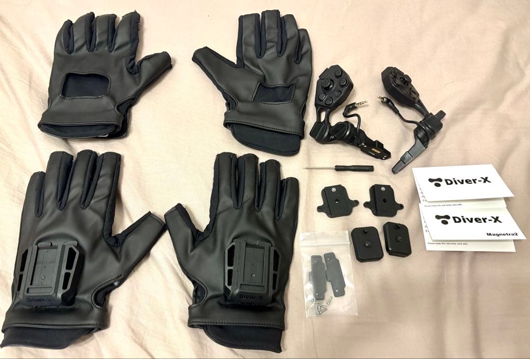contactglove2+Magnetra2 ブラックL おまけグローブ付き