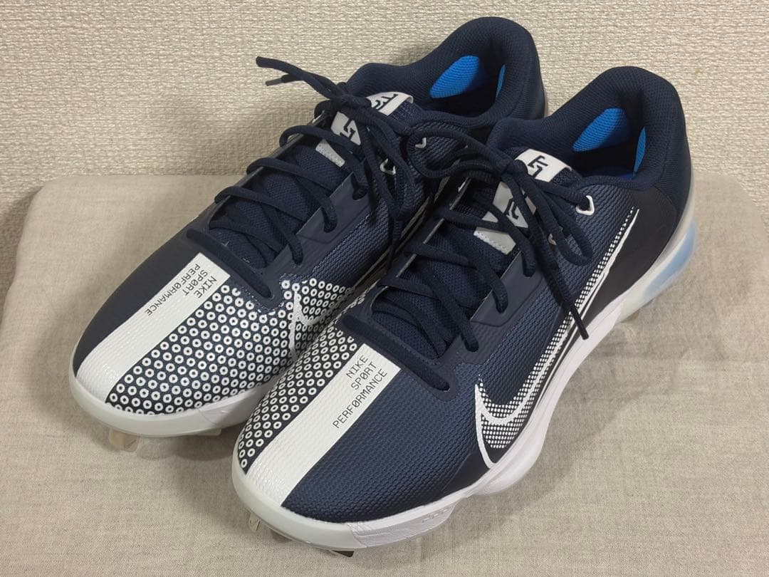 【日本未発売】NIKE 海外モデル スパイク ネイビー 30cm ⑨