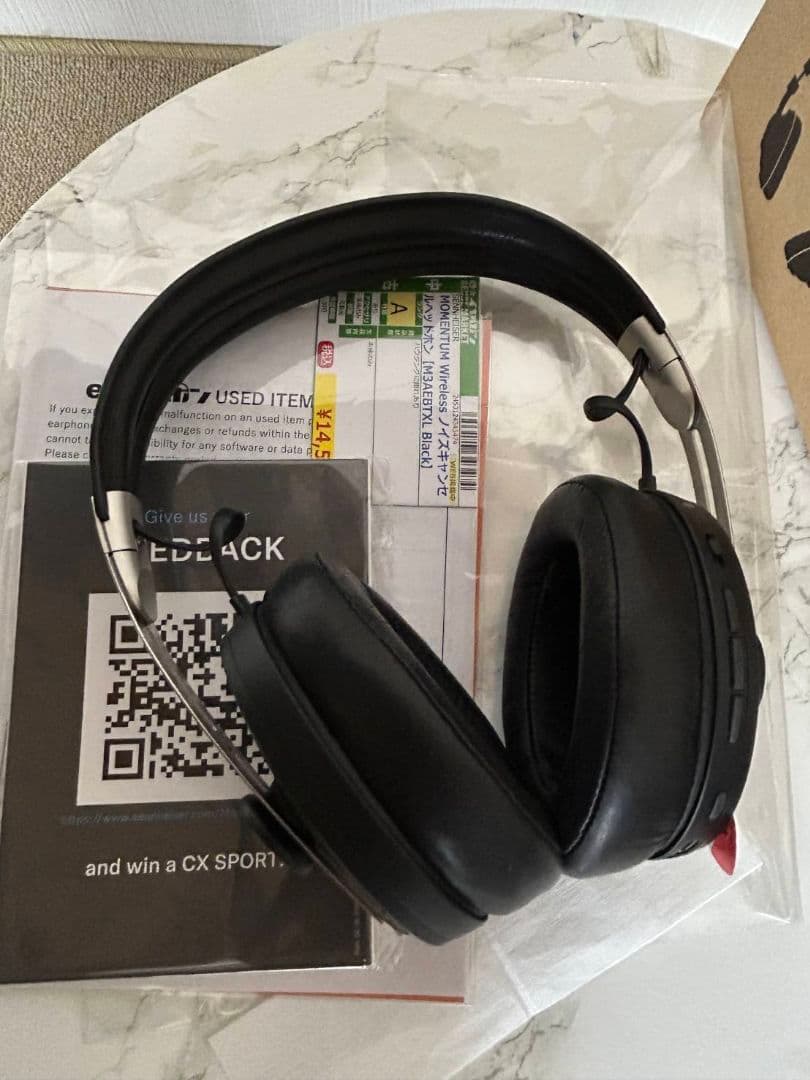 ゼンハイザー MOMENTUM ワイヤレスヘッドホン M3 美品