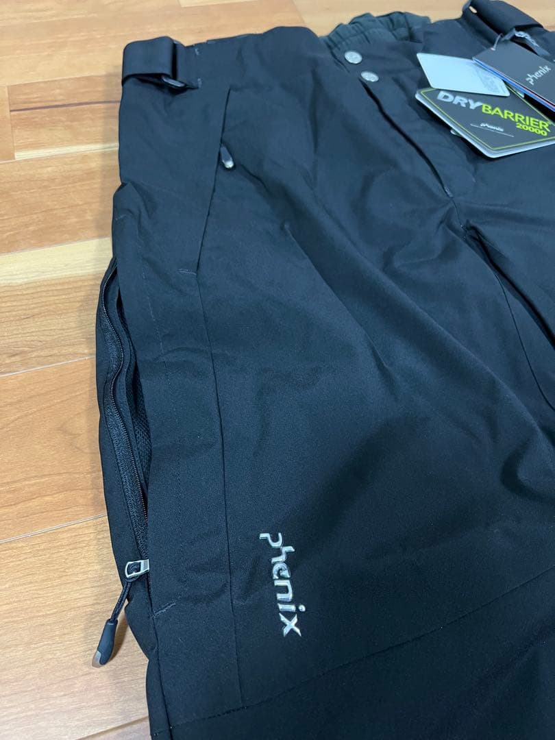 新商品未使用/PHENIX Lサイズ スキー用パンツ ブラック