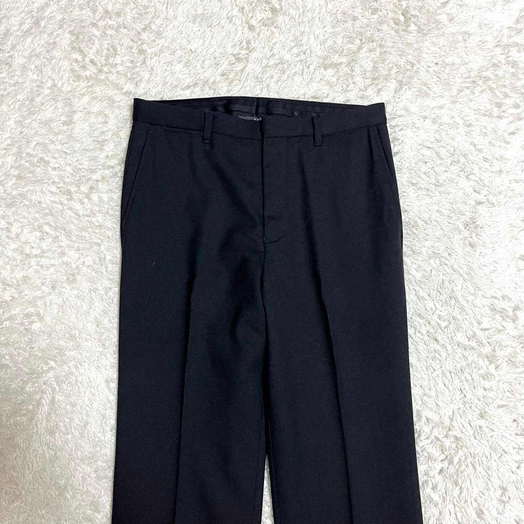 ✨極美品✨UNIQLO+J ビジネススーツ ブラック セットアップ 2ボタン 黒