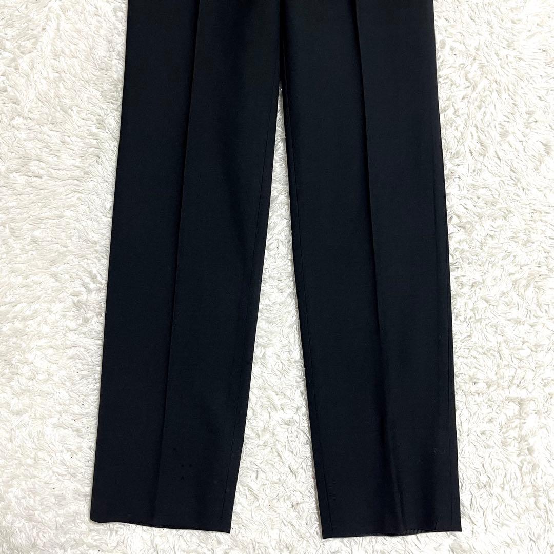 ✨極美品✨UNIQLO+J ビジネススーツ ブラック セットアップ 2ボタン 黒