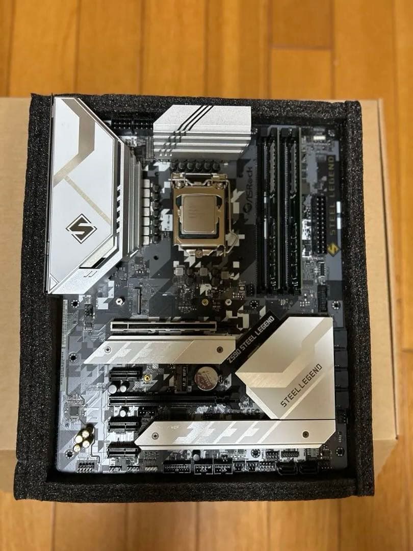 Steel Legend Z590 ATX マザーボード(メモリCPU付)