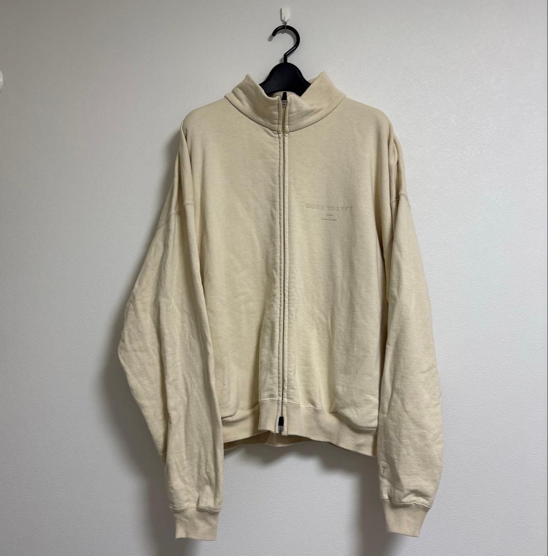 LYFT スウェット　セットアップ　スタンドカラー　ivory