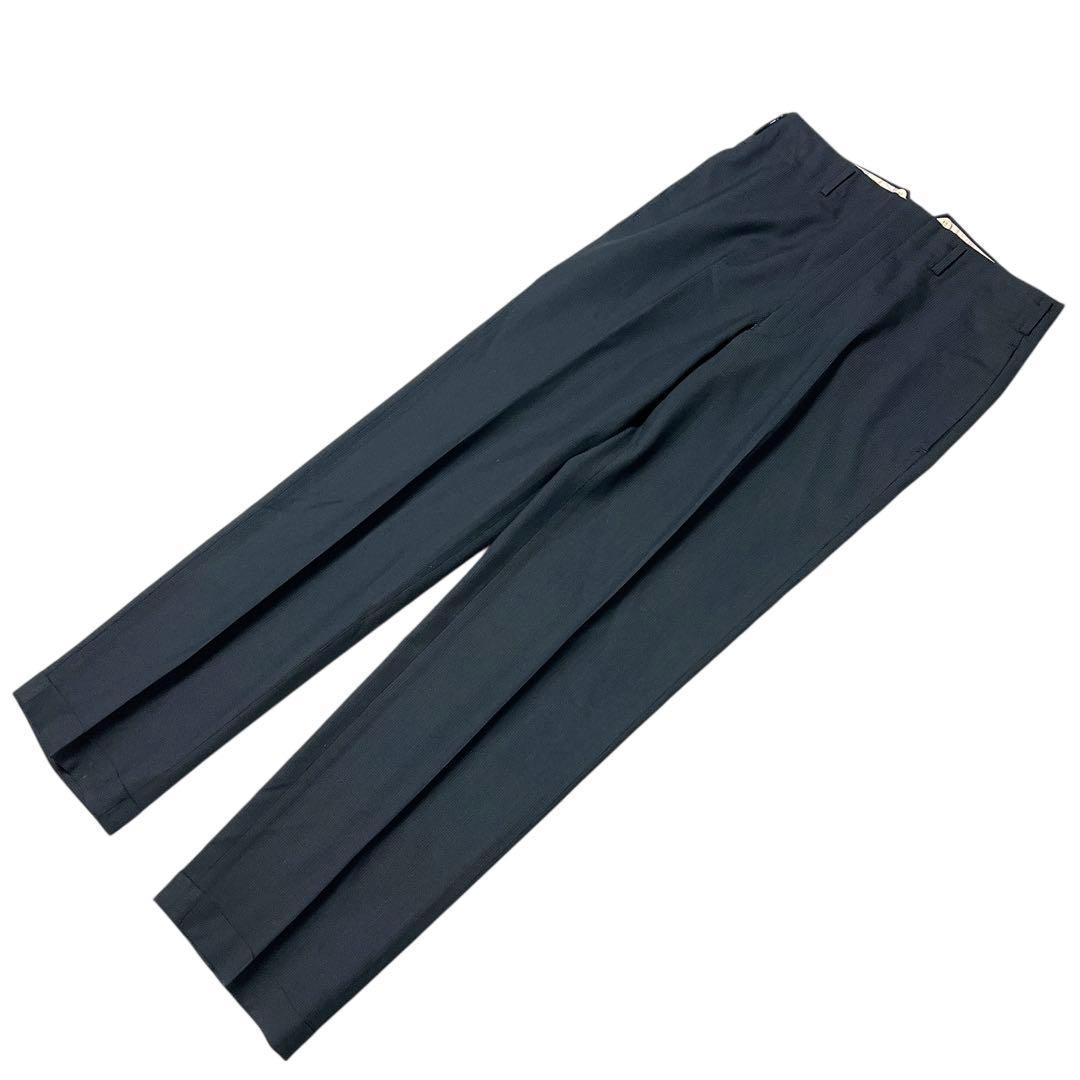 ポールスミスコレクション 3ピース スーツセットアップ L ストライプ ブラック