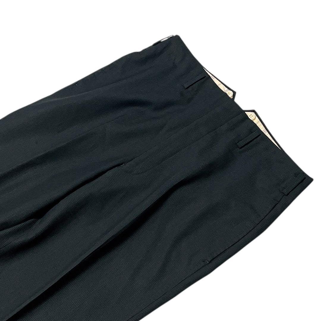 ポールスミスコレクション 3ピース スーツセットアップ L ストライプ ブラック