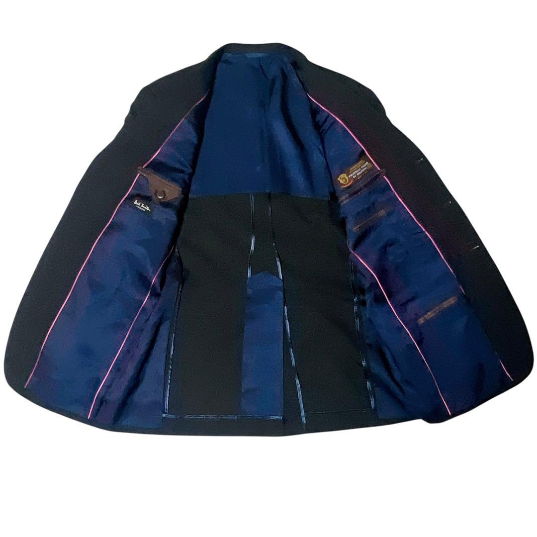 ポールスミスコレクション 3ピース スーツセットアップ L ストライプ ブラック