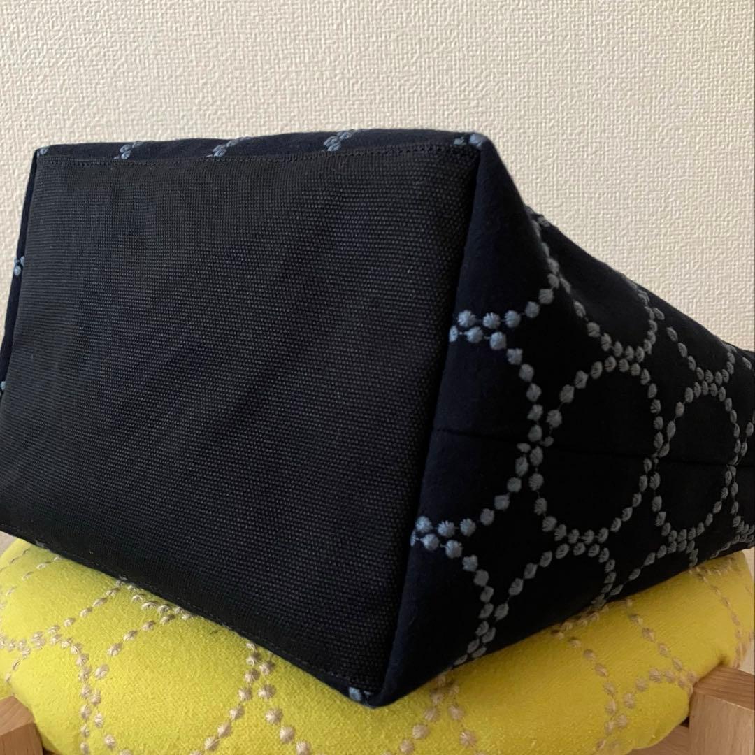 トートバッグ　dopタンバリン　インディゴ