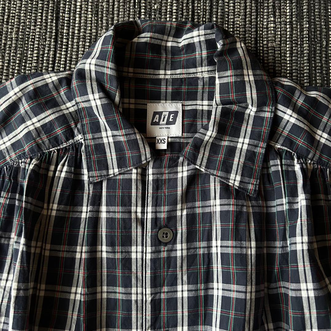 A i E ペインターシャツ　XXSサイズ　ネペンテス　アメリカ製　レディース