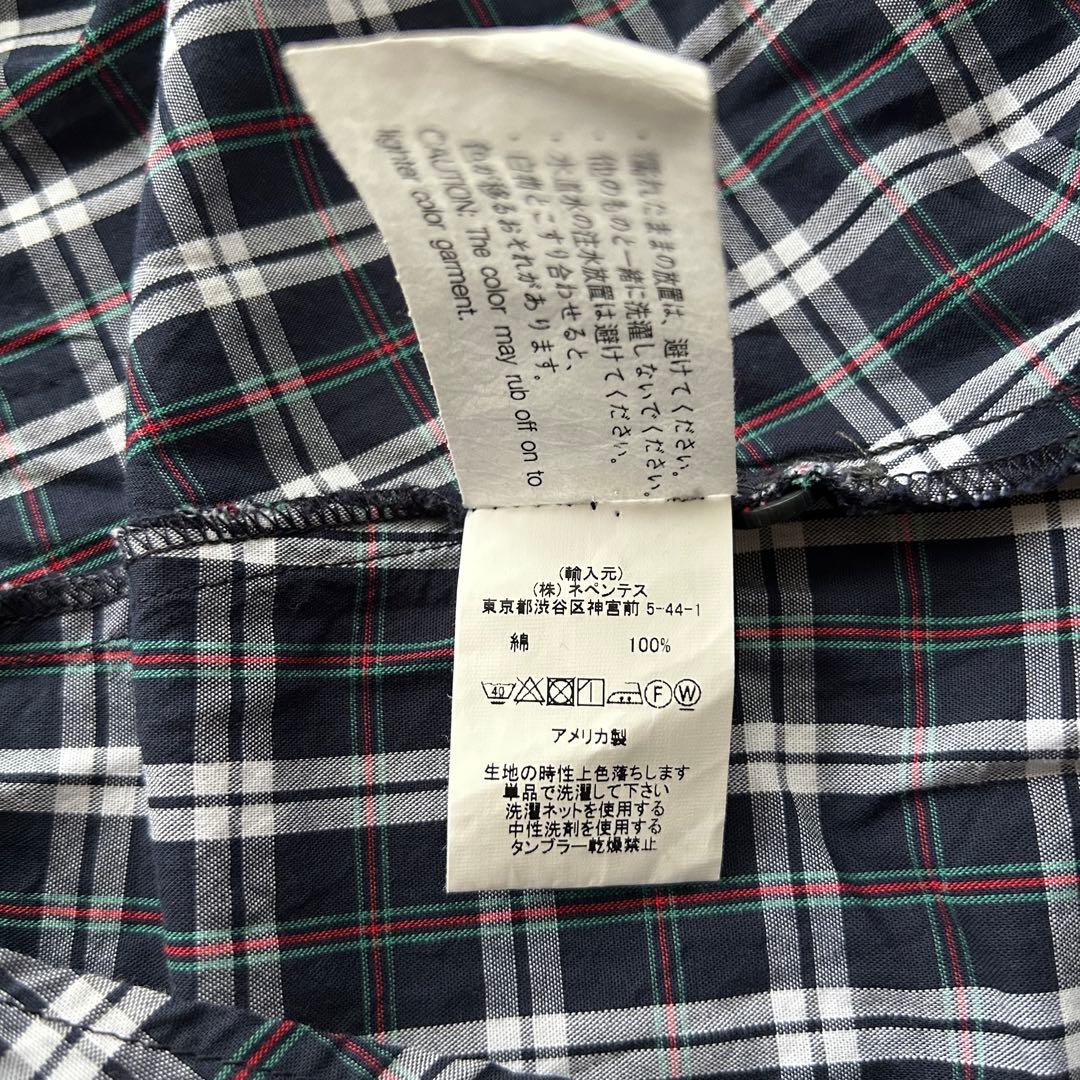 A i E ペインターシャツ　XXSサイズ　ネペンテス　アメリカ製　レディース