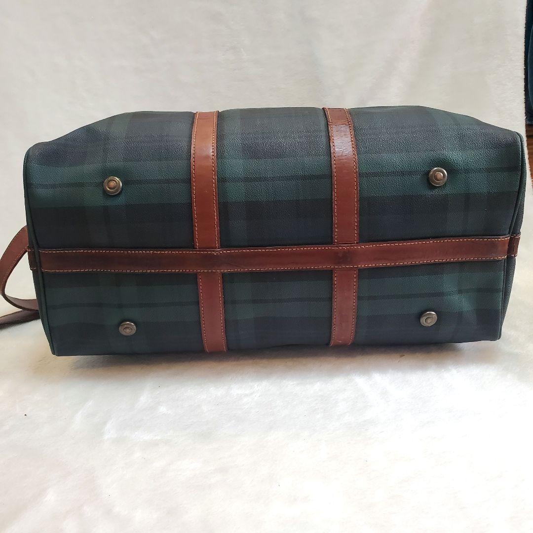 ポロラルフローレン　ボストンバッグ　2way ブラックウォッチ